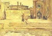 John Singer Sargent Piazza, Venice oil on canvas
